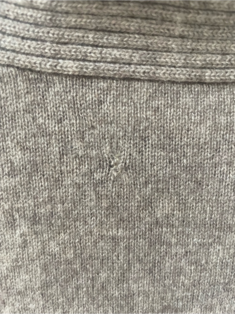 Vince Open Front 100% Cashmere Cardigan - Taupe - Picture 8 of 8
